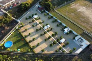 Cala Camping area camper