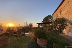 Casa della Madonna, La vista della Toscana