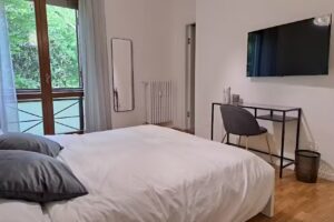 Il balcone nel parco