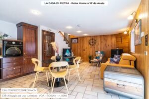 LA CASA DI PIETRA – Relax Home a 10′ da Aosta
