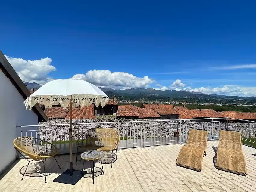 La terrazza sul Ricetto GuestHouse