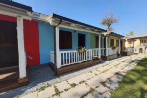 Le casette nel verde