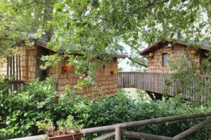 Le casette sull’albero di Villa Alba