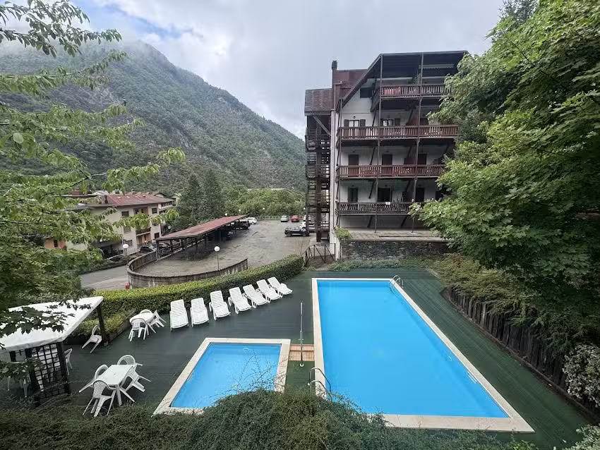 Monolocale GranChalet con piscina e vista montagne