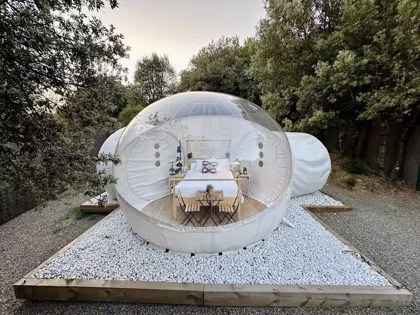 Nomading Camp Toscana – Bubble Hotel