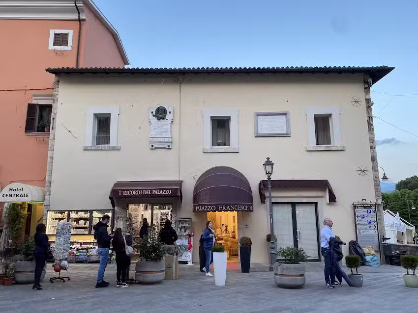 Palazzo Franceschini, 1600.