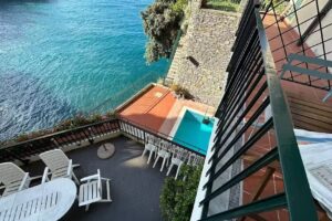 Pieve Ligure a picco sul mare con piscina Villa Regina