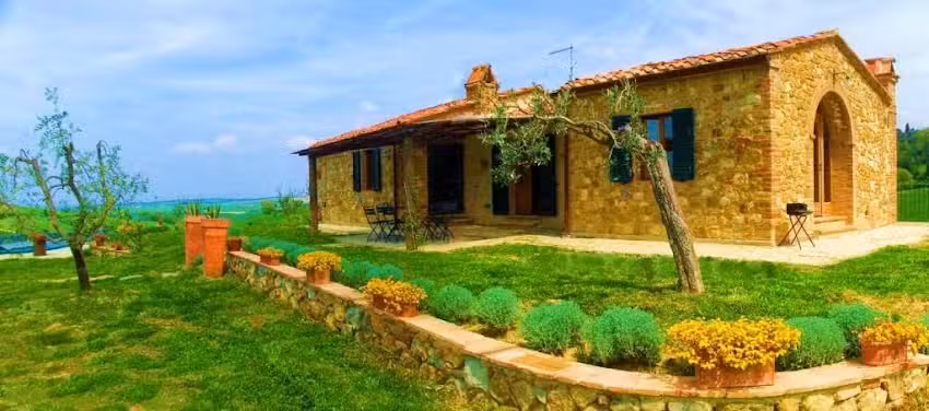 San Anna villa with pool