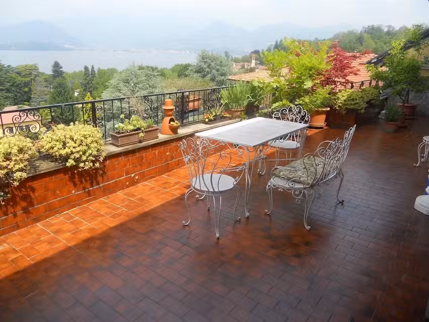 Terrazza con vista grande