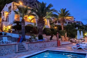 Villa del Golfo Urio vista mare